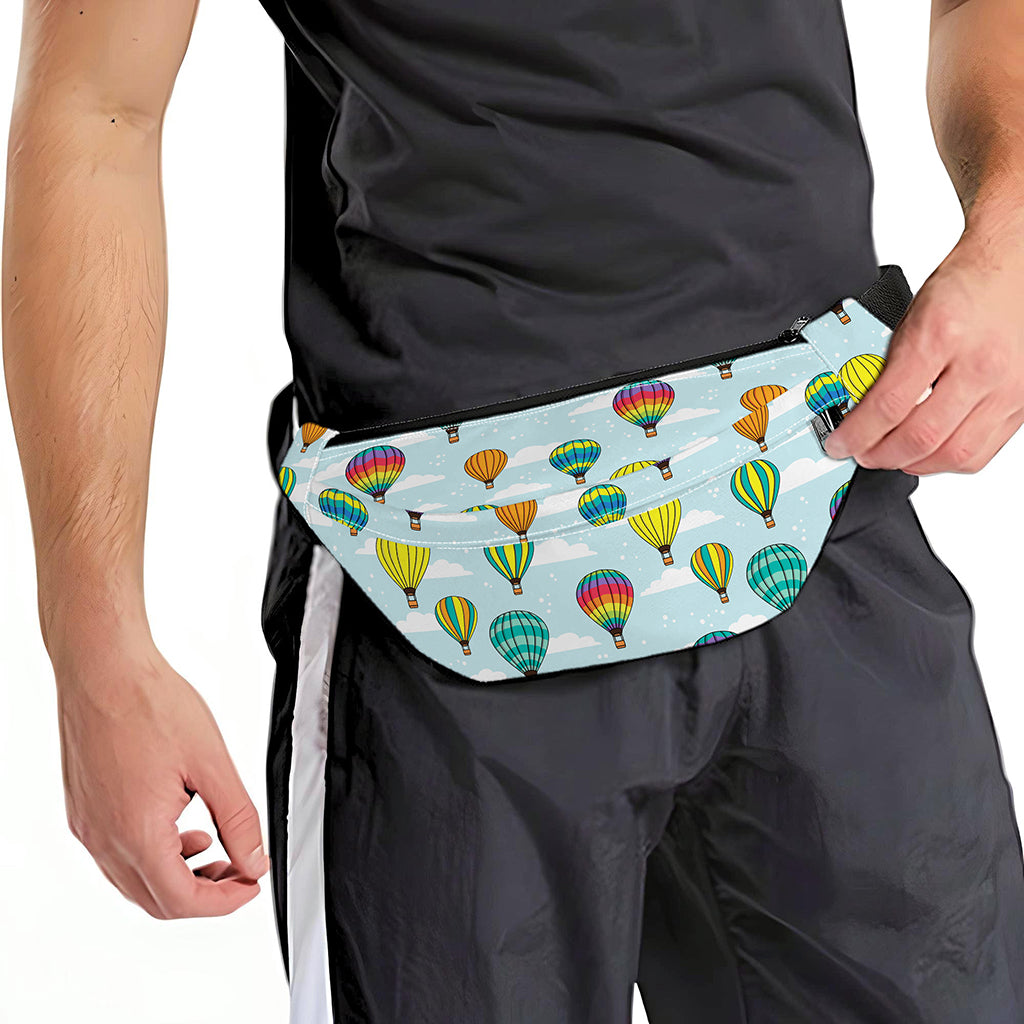 Colorful Air Balloon Pattern Print Fanny Pack