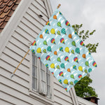 Colorful Air Balloon Pattern Print House Flag