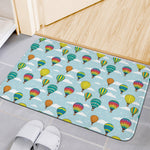 Colorful Air Balloon Pattern Print Indoor Door Mat