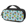 Colorful Air Balloon Pattern Print Portable Cooler Travel Case