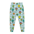 Colorful Air Balloon Pattern Print Jogger Pants