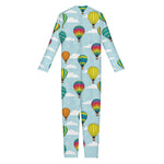 Colorful Air Balloon Pattern Print Jumpsuit