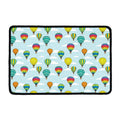 Colorful Air Balloon Pattern Print Kitchen Mat