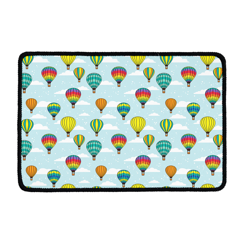 Colorful Air Balloon Pattern Print Kitchen Mat