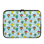 Colorful Air Balloon Pattern Print Laptop Sleeve