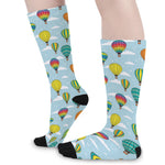 Colorful Air Balloon Pattern Print Long Socks