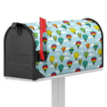 Colorful Air Balloon Pattern Print Mailbox Cover