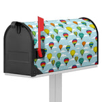 Colorful Air Balloon Pattern Print Mailbox Cover