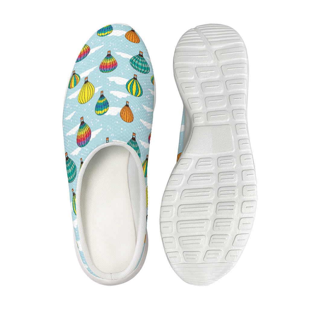 Colorful Air Balloon Pattern Print Mesh Casual Shoes