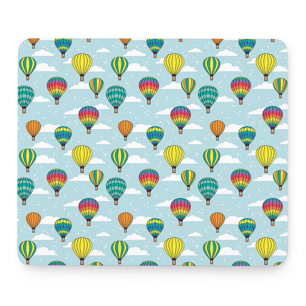 Colorful Air Balloon Pattern Print Mouse Pad