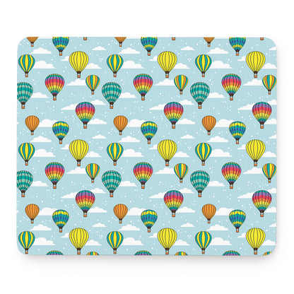 Colorful Air Balloon Pattern Print Mouse Pad