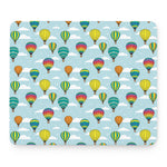 Colorful Air Balloon Pattern Print Mouse Pad