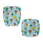 Colorful Air Balloon Pattern Print Office Chair Cover