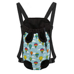 Colorful Air Balloon Pattern Print Pet Carrier Backpack