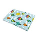 Colorful Air Balloon Pattern Print Pet Cooling Mat Cover