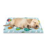 Colorful Air Balloon Pattern Print Pet Cooling Mat Cover