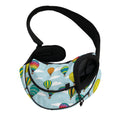 Colorful Air Balloon Pattern Print Pet Sling Carrier