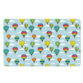 Colorful Air Balloon Pattern Print Polyester Doormat