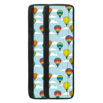 Colorful Air Balloon Pattern Print Refrigerator Handle Covers