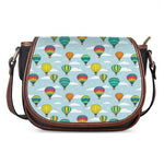 Colorful Air Balloon Pattern Print Saddle Bag