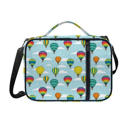 Colorful Air Balloon Pattern Print Shoulder Strap Bible Bag