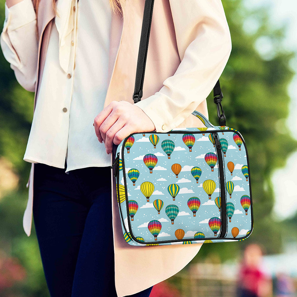 Colorful Air Balloon Pattern Print Shoulder Strap Bible Bag