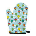 Colorful Air Balloon Pattern Print Single Oven Mitt