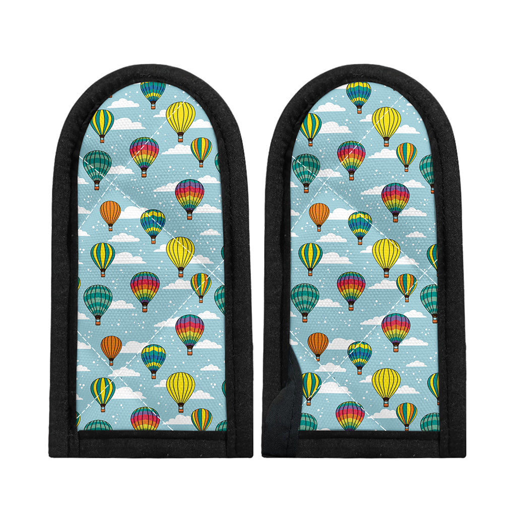 Colorful Air Balloon Pattern Print Skillet Handle Cover