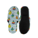 Colorful Air Balloon Pattern Print Slippers