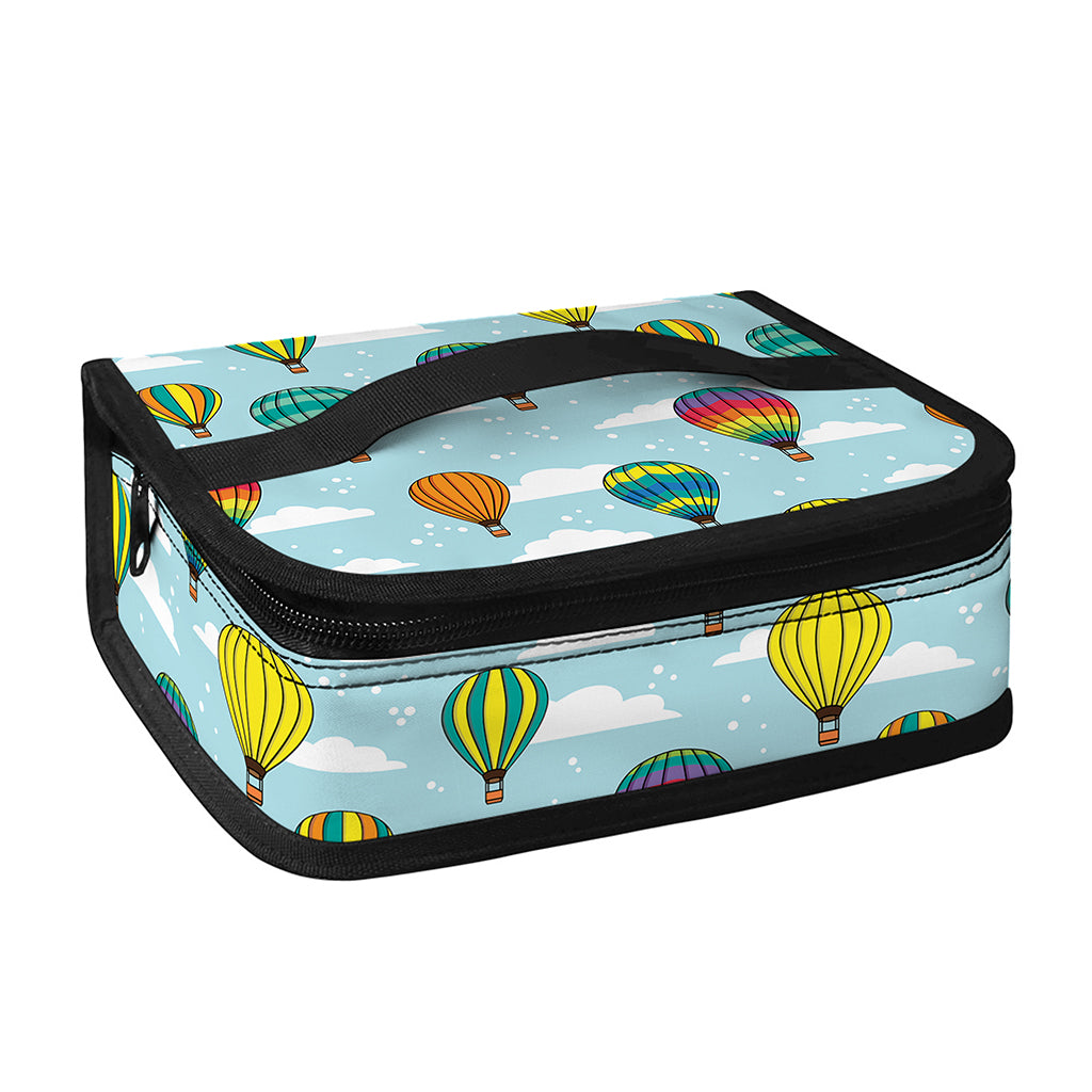 Colorful Air Balloon Pattern Print Small Lunch Bag