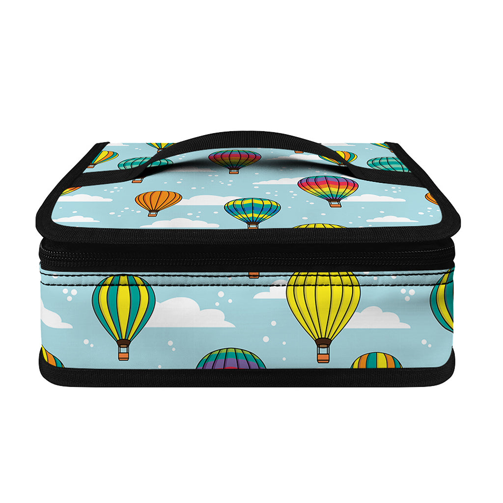 Colorful Air Balloon Pattern Print Small Lunch Bag