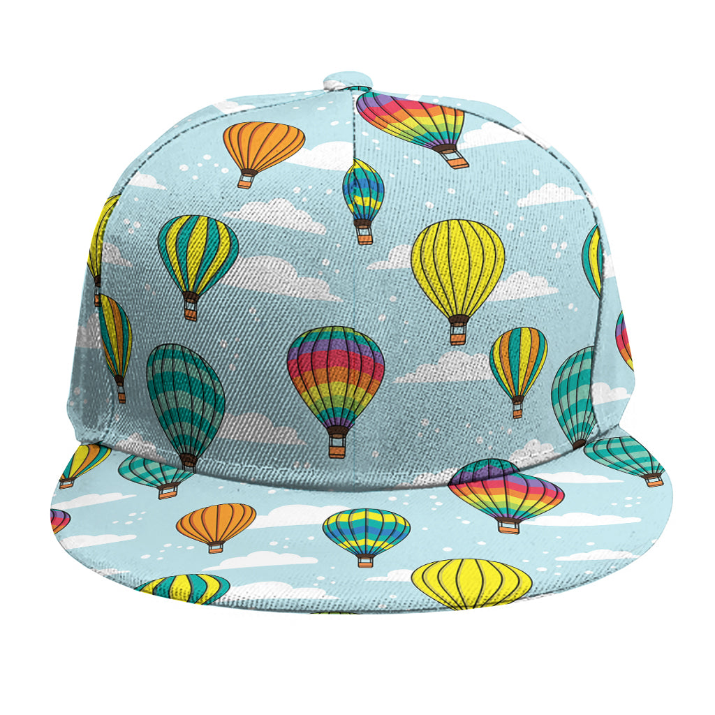 Colorful Air Balloon Pattern Print Snapback Cap