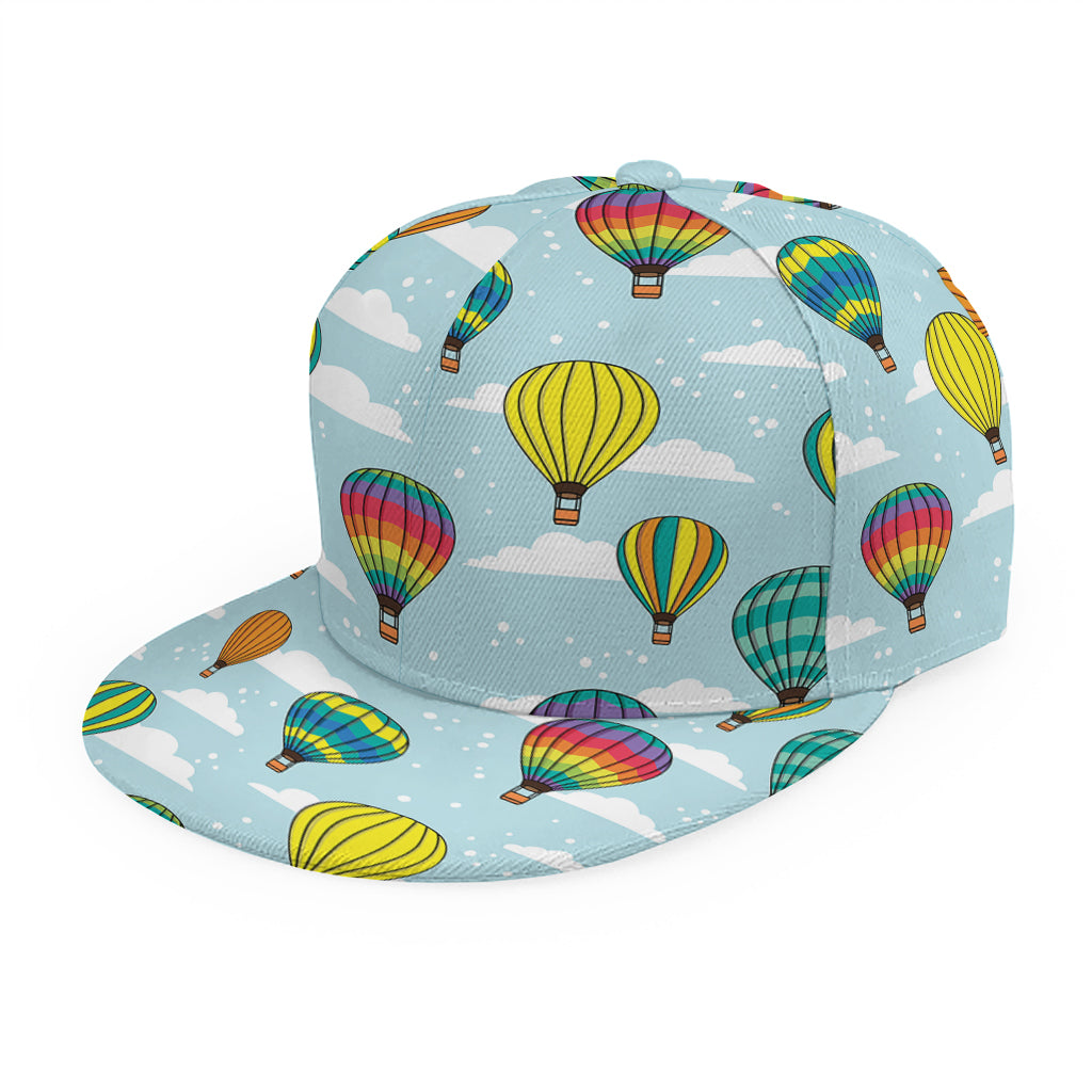 Colorful Air Balloon Pattern Print Snapback Cap