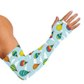 Colorful Air Balloon Pattern Print Sun Protection Arm Sleeves