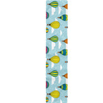 Colorful Air Balloon Pattern Print Table Runner