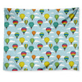 Colorful Air Balloon Pattern Print Tapestry