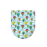 Colorful Air Balloon Pattern Print Toilet Lid Cover