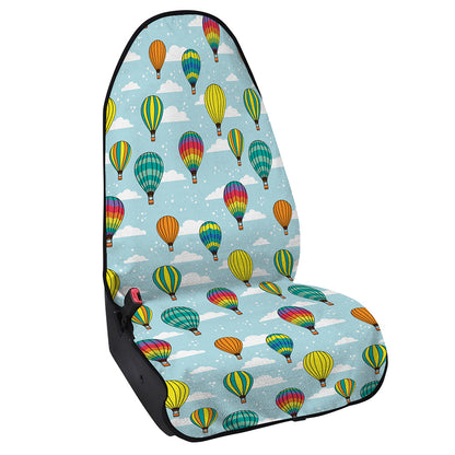 Colorful Air Balloon Pattern Print Waterproof Car Seat Cover