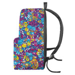 Colorful Aloha Camouflage Flower Print Backpack