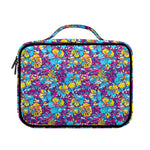 Colorful Aloha Camouflage Flower Print Briefcase Bible Bag