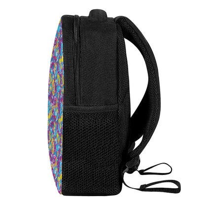 Colorful Aloha Camouflage Flower Print Casual Backpack