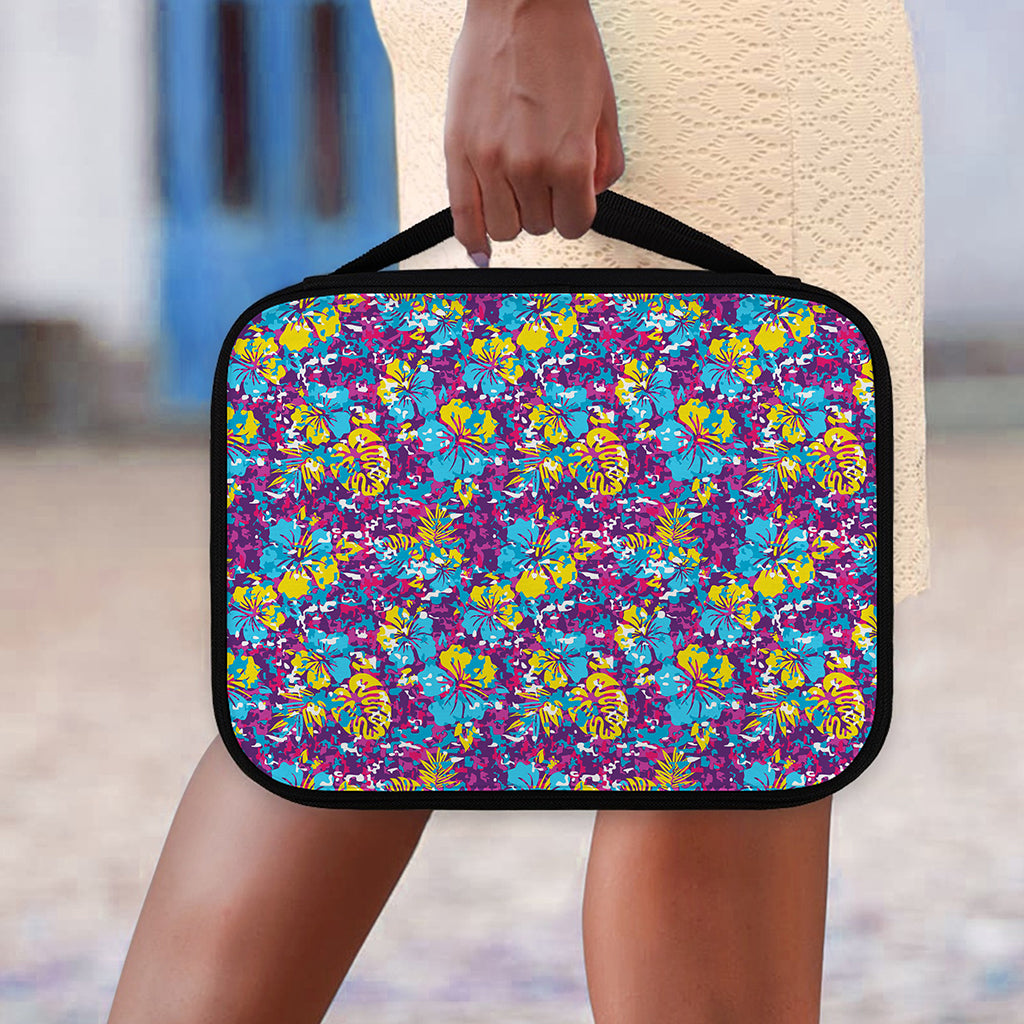 Colorful Aloha Camouflage Flower Print Classic Bible Case