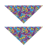 Colorful Aloha Camouflage Flower Print Dog Bandana