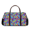Colorful Aloha Camouflage Flower Print Duffel Bag
