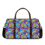 Colorful Aloha Camouflage Flower Print Duffle Bag