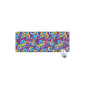 Colorful Aloha Camouflage Flower Print Extended Mouse Pad