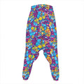 Colorful Aloha Camouflage Flower Print Hammer Pants