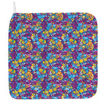 Colorful Aloha Camouflage Flower Print Hand Towel