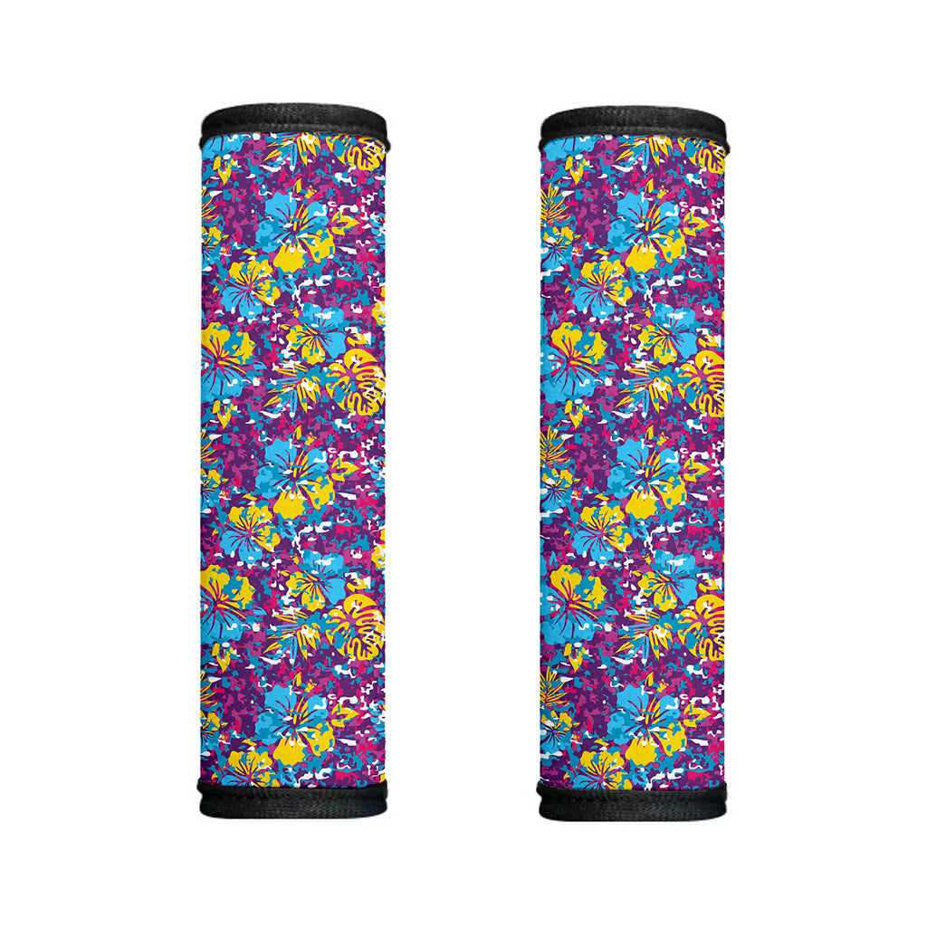Colorful Aloha Camouflage Flower Print Handle Covers