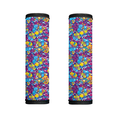 Colorful Aloha Camouflage Flower Print Handle Covers